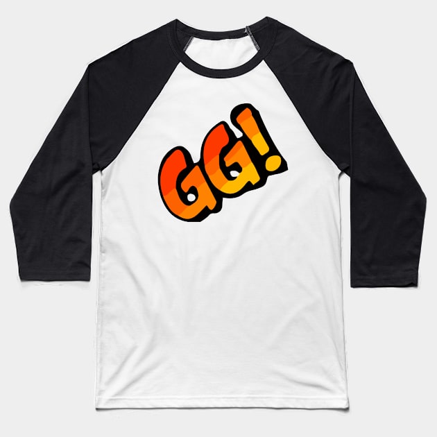 Twitch GG! Baseball T-Shirt by osmankose